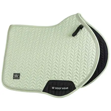 ウーフウェア(Woof Wear) 乗馬 ゼッケン・パッド Herringbone CC Pad Sage