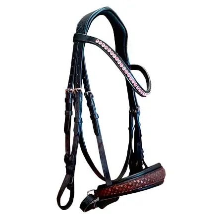 ザルディ(Zaldi) 乗馬 頭絡 Double SLT-277 bridle