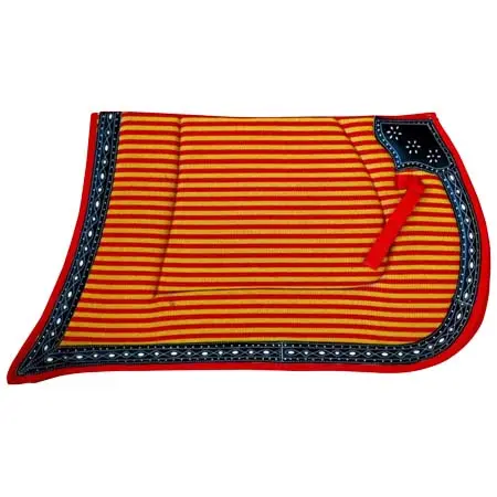 ザルディ(Zaldi) 乗馬 ゼッケン・パッド  Saddle pad
