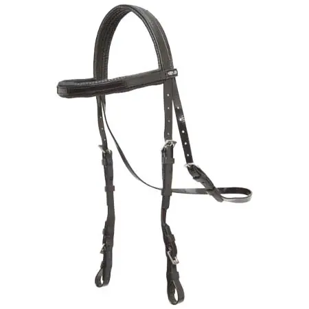 ジルコ(Zilco) 乗馬 頭絡 Zilco Padded Bridle Head
