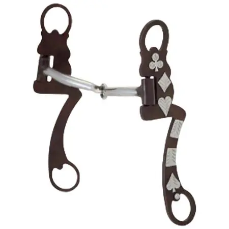 ジルコ(Zilco) 乗馬 ハミ Tombstone Gambler Snaffle Bit