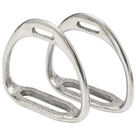 ジルコ(Zilco) 乗馬 鐙・鐙革 Aluminium Race Exercise Irons