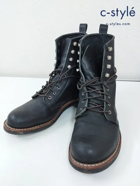 RED WING レッドウィング ブーツ 25cm ブラック Silver Smiht Leather Boots 3361