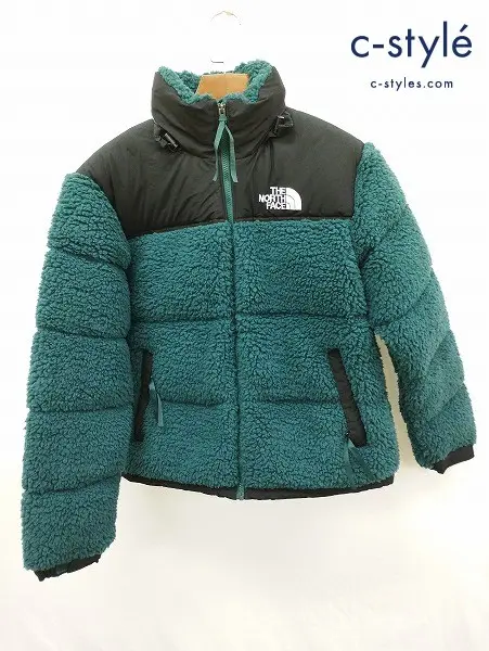 THE NORTH FACE ザノースフェイス ダウンジャケット M グリーン フリース NF0A5A84