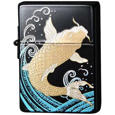 ジッポー(ZIPPO) 蒔絵・鯉 TSP-WEB-0129