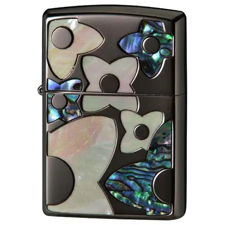 ジッポー(ZIPPO) FC ZP シェルフラワー BK FS-WEB-0047
