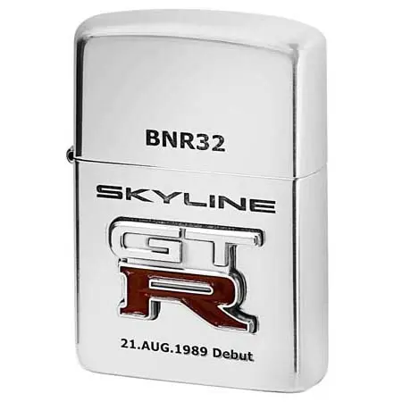 ジッポー(ZIPPO) スターリングシルバー 限定32個生産 日産 NISSAN 32th Anniversary BNR32 SKILINE GT-R