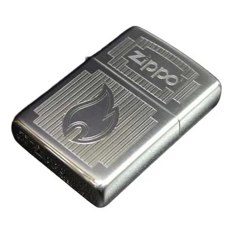 ジッポー(ZIPPO) スターリングシルバー 炎
