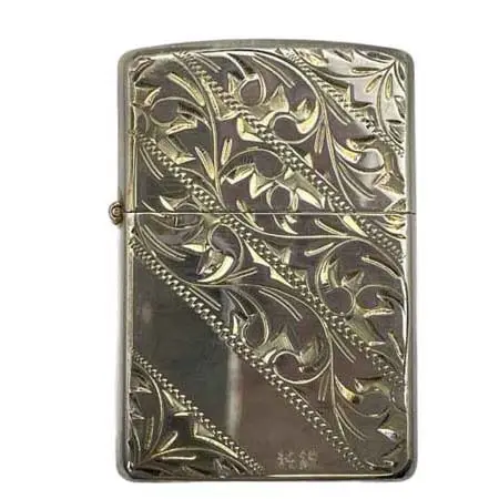 ジッポー(ZIPPO) スターリングシルバー 唐草 アラベスク