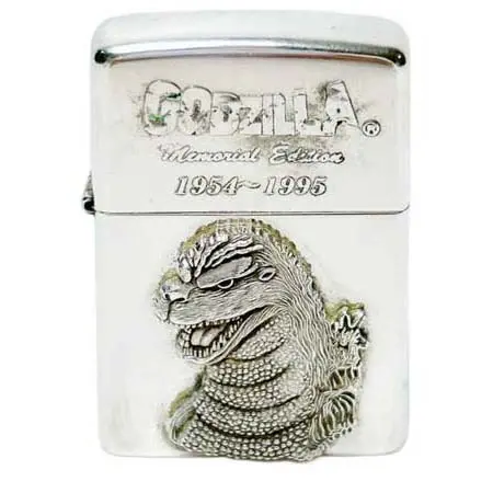 ジッポー(ZIPPO) スターリングシルバー ゴジラ GODZILLA memorial edition 1954-1995