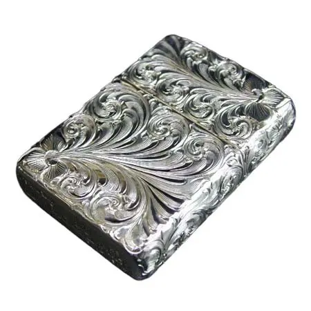 ジッポー(ZIPPO) スターリングシルバー シルバーキング 26SLV-5 Armor