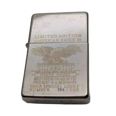 ジッポー(ZIPPO) スターリングシルバー アメリカンイーグル