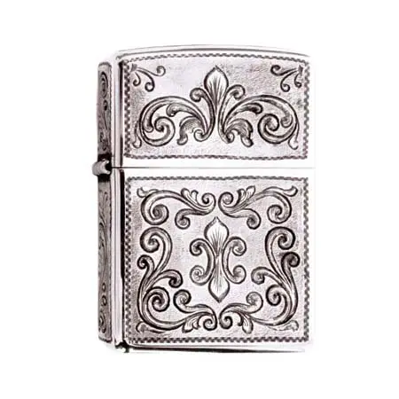 ジッポー(ZIPPO) スターリングシルバー シルバーキング USV6(No.15)