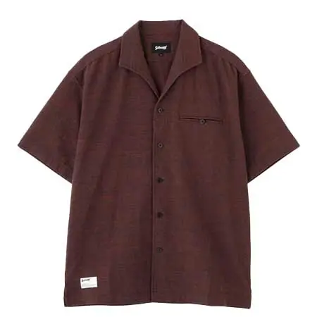 Schott(ショット) MIX SHARK COLLAR SS SHIRT 7826123009