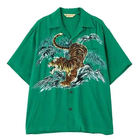 Schott(ショット) TIGER RAYON SHIRT 7826123006