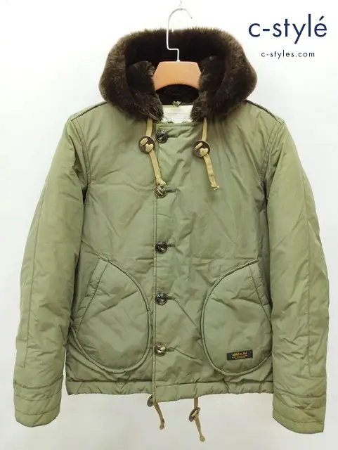 NEIGHBORHOOD ネイバーフッド ジャケット S カーキ B-9 NC-JKT 122TSNH-JKM02