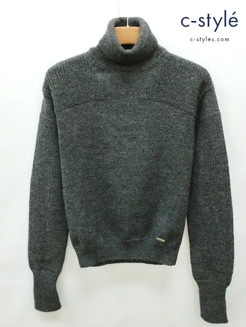 DSQUARED2 ディースクエアード タートルネックニット XS グレー S74HA0678