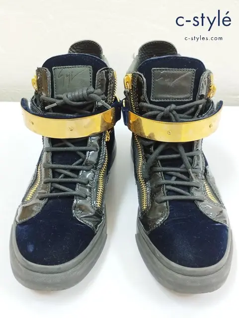 GIUSEPPE ZANOTTI ジュゼッペザノッティ スニーカー 41 ブラック イタリア製
