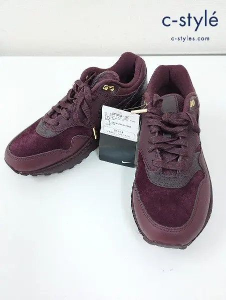 NIKE ナイキ スニーカー 24.5cm レッド系 W AIR MAX 1 ’87 NBHD DV3888-600 レディース