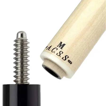 アダム(ADAM) ビリヤード シャフト アダム 3C ACSS-M 12.2mm 3/8-10山 パイロ 白リング