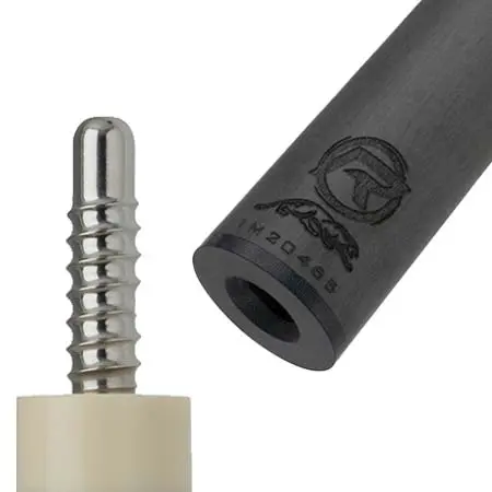 プレデター(PREDATOR) ビリヤード シャフト REVO（レボ） 12.9mm ラジアル Radial WVP(White Vault Plate) ロング