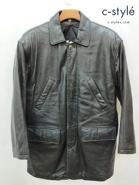 HARLEY-DAVIDSON ハーレーダビッドソン レザーハーフコート L ブラック SHEEPSKIN HD-H1