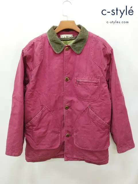 L.L.Bean エルエルビーン ジャケット M ボルドー系 中綿ライナー付