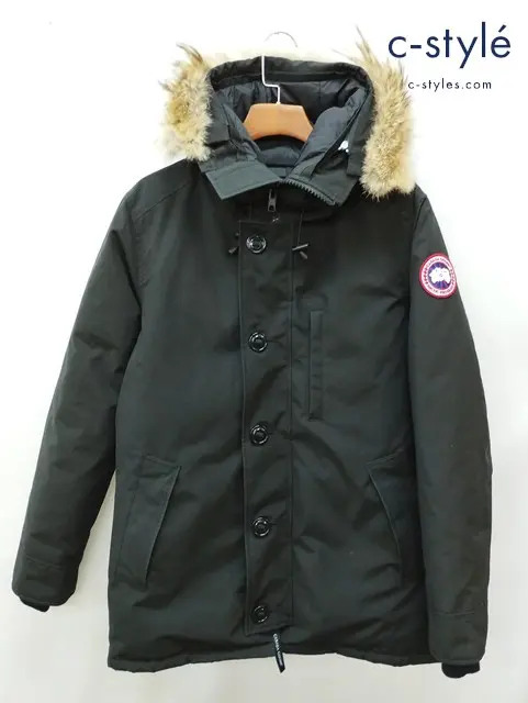 CANADA GOOSE カナダグース ダウンジャケット L ブラック Chateau Parka Fusion Fit Heritage 3426MA