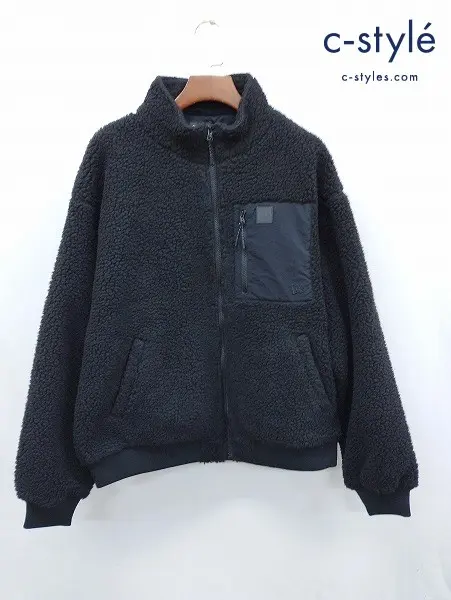Y’s×New Era ワイズ×ニューエラ ボアジャケット XXL ブラック レディース