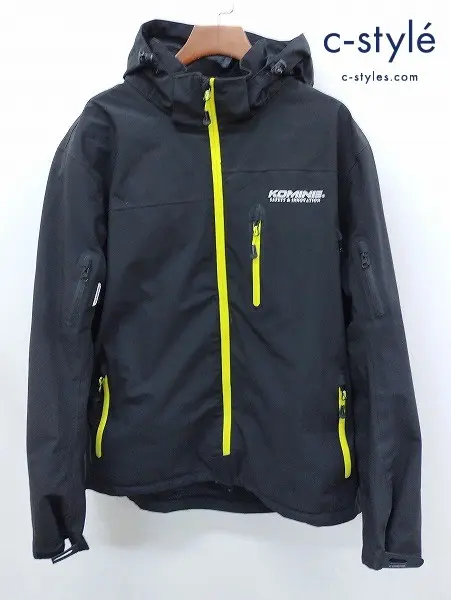 KOMINE コミネ WPプロテクション3Lパーカ 4XL ブラック JK-555 07-555