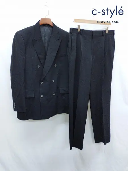 Brooks Brothers ブルックスブラザーズ ダブルスーツ AB6 ブラック 日本製 19-09-9128