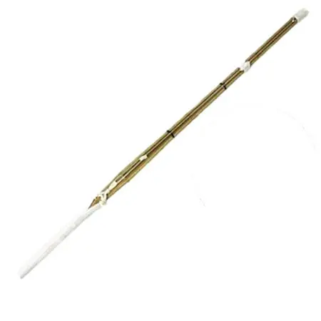 剣道防具コム(ケンドウボウグコム) 剣道 竹刀 青竹　3.9/上製/先中吟仕組W [完成品]　金文字『五常五輪（ごじょうごりん）』