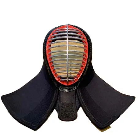 日本剣道具製作所(ニホンケンドウグセイサクショ) 剣道 面 青無限∞ 面 Wピッチ刺実戦型