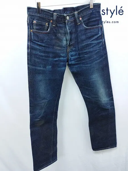 FULL COUNT フルカウント デニムパンツ 32 インディゴ 1109XX 綿100% ボタンフライ