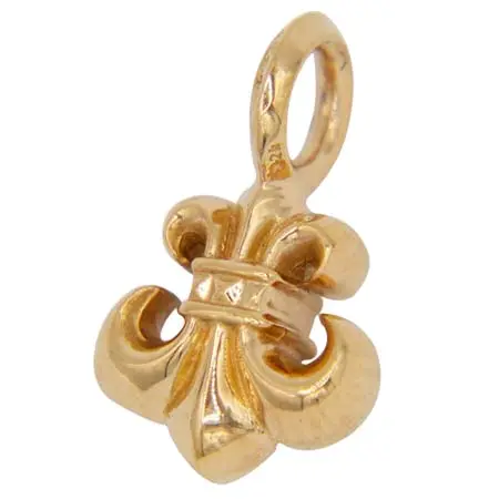 クロムハーツ(CHROME HEARTS) ネックレス スタック BSフレアチャーム22K #B V2