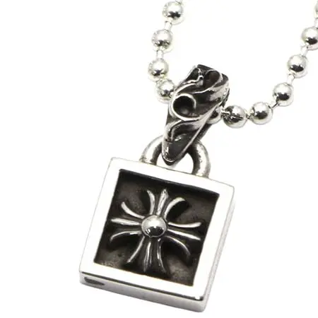 クロムハーツ(CHROME HEARTS) ネックレス フレームドCHプラスチャーム