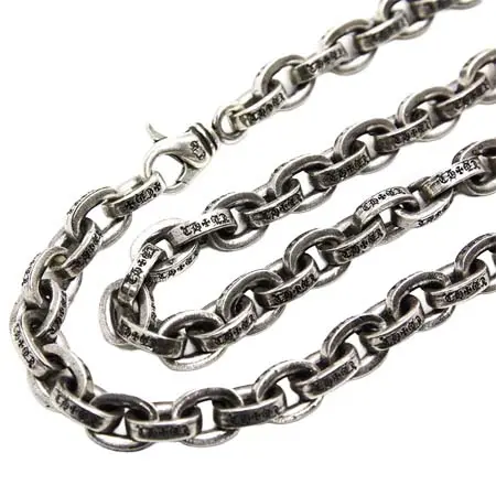 クロムハーツ(CHROME HEARTS) ネックレス ラージペーパーチェーンネックレス 30インチ