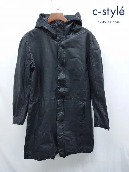 ISAMUKATAYAMA BACKLASH イサムカタヤマバックラッシュ レザーコート XL ブラック 日本製 1872-10