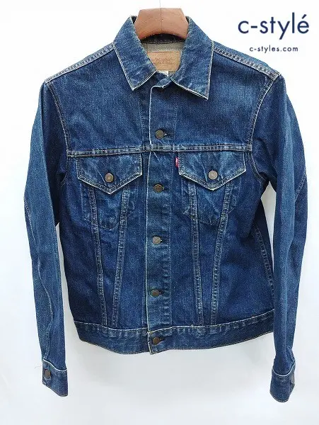 Levi’s リーバイス デニムジャケット インディゴ 70505 ビッグE ボタン裏 521