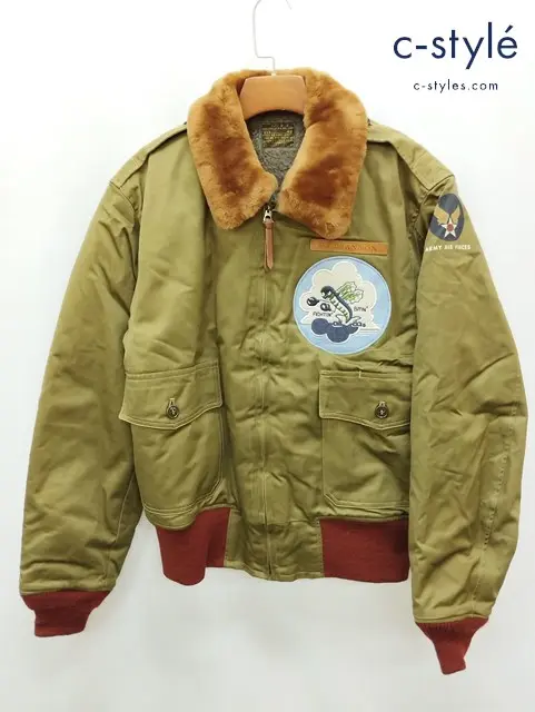 BUZZ RICKSON’S バズリクソンズ フライトジャケット 42 カーキ TYPE B-10 BR11134