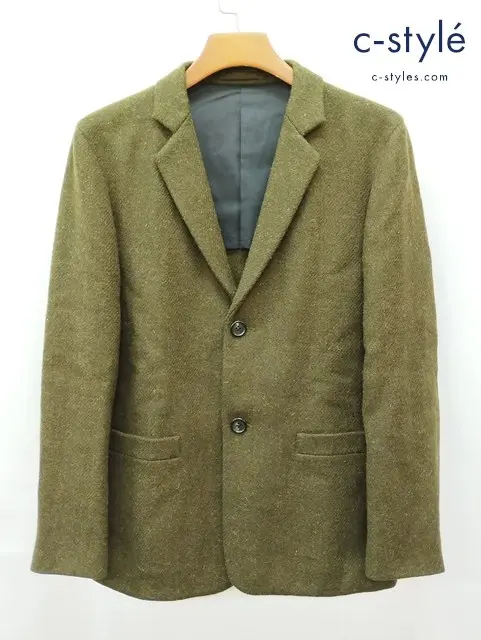 MARGARET HOWELL×HARRISTWEED マーガレットハウエル×ハリスツイード ジャケット M グリーン系 2B