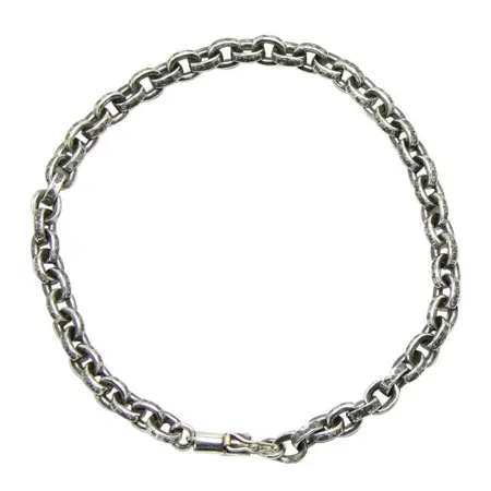 クロムハーツ(CHROME HEARTS) ブレスレット ペーパーチェーンブレスレット8インチ