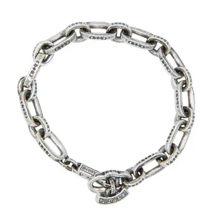 クロムハーツ(CHROME HEARTS) ブレスレット ペーパーEチェーン ブレスレット