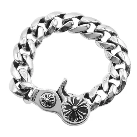 クロムハーツ(CHROME HEARTS) ブレスレット クラシックチェーン クリップ ブレスレット
