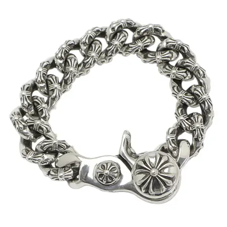 クロムハーツ(CHROME HEARTS) ブレスレット エクストラファンシーチェーン クリップブレスレット