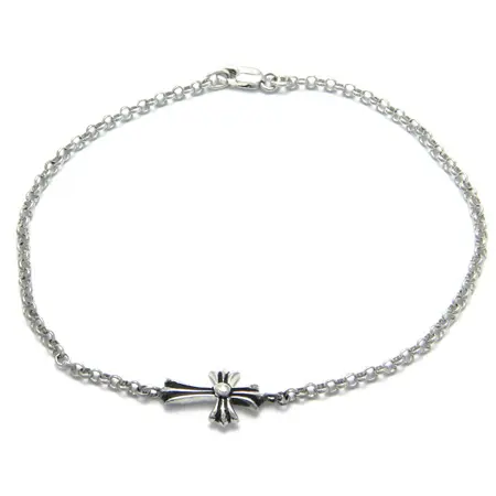 クロムハーツ(CHROME HEARTS) ブレスレット ベビーファットチェーンブレスレット