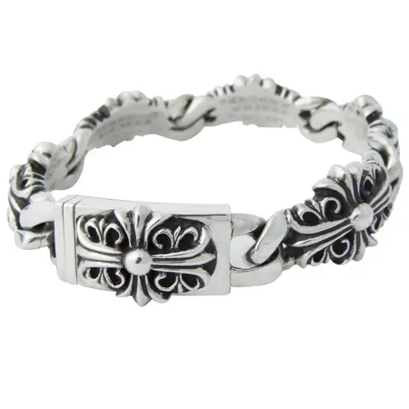 クロムハーツ(CHROME HEARTS) ブレスレット キーパーリンクブレスレット 5リンク