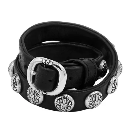 クロムハーツ(CHROME HEARTS) ブレスレット ガンスリンガー ブレスレット ダブルラップ