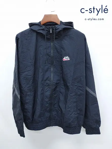 NIKE ナイキ HEウインドランナー フーディージャケット XL ブラック CU4439-010