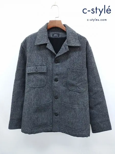 A.P.C. アーペーセー カバーオール ジャケット S グレー系